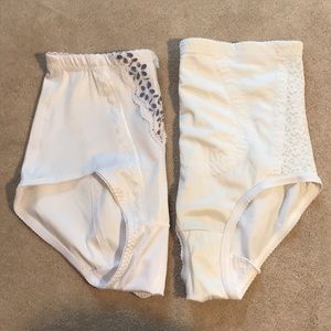 2 Vintage shapewear panties